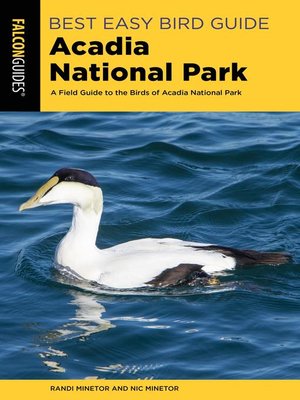 cover image of Best Easy Bird Guide Acadia National Park